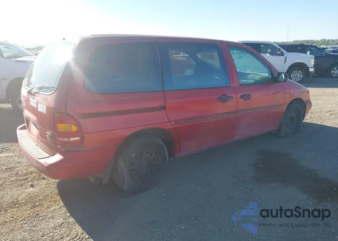 1998 Ford Windstar Wagon from USA, damaged, VIN 2FMDA51U3WBB93244